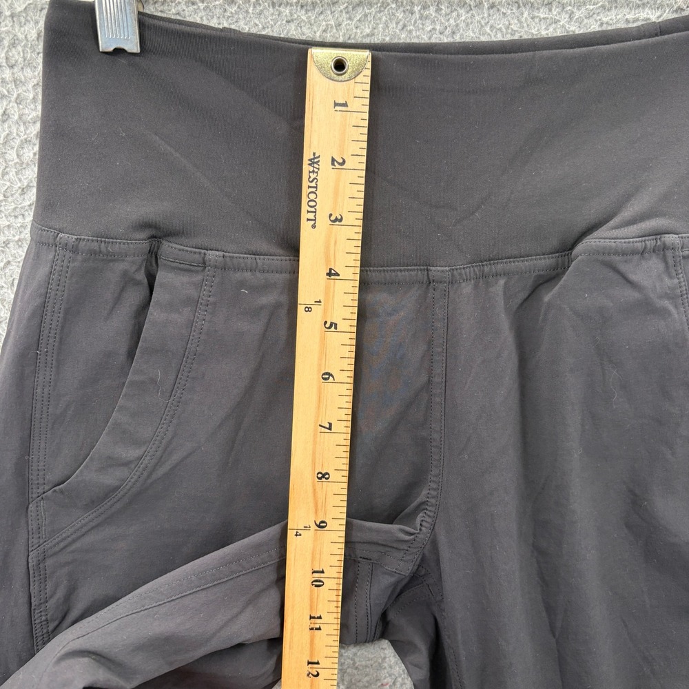 prAna Joggers Women Small Black Sky Canyon Jogger Stretch Hiking Pockets - Picture 9 of 13